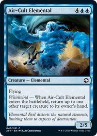 Air-Cult Elemental, Adventures in the Forgotten Realms