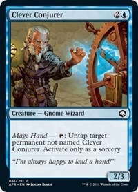 Clever Conjurer, Adventures in the Forgotten Realms
