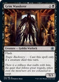 Grim Wanderer, Adventures in the Forgotten Realms
