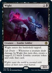 Wight, Adventures in the Forgotten Realms