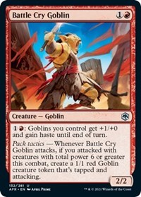 Battle Cry Goblin, Adventures in the Forgotten Realms