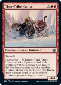 Tiger-Tribe Hunter, Adventures in the Forgotten Realms