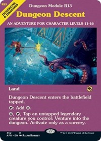 Dungeon Descent (Dungeon Module), Adventures in the Forgotten Realms