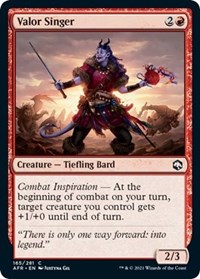 Valor Singer, Adventures in the Forgotten Realms