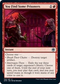 You Find Some Prisoners, Adventures in the Forgotten Realms