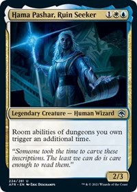 Hama Pashar, Ruin Seeker, Adventures in the Forgotten Realms