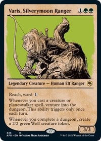 Varis, Silverymoon Ranger (Showcase), Adventures in the Forgotten Realms