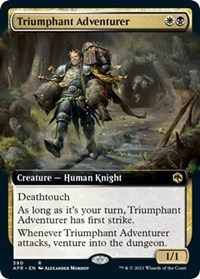 Triumphant Adventurer (Extended Art), Adventures in the Forgotten Realms