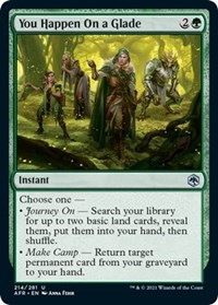 You Happen On a Glade, Adventures in the Forgotten Realms