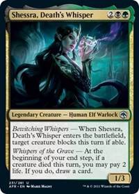 Shessra, Death's Whisper, Adventures in the Forgotten Realms