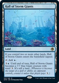 Hall of Storm Giants, Adventures in the Forgotten Realms