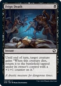 Feign Death, Adventures in the Forgotten Realms