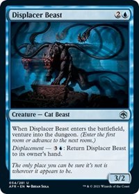 Displacer Beast, Adventures in the Forgotten Realms