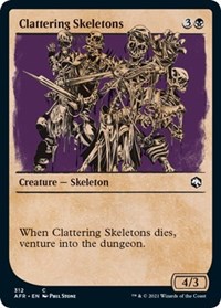 Clattering Skeletons (Showcase), Adventures in the Forgotten Realms