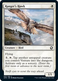 Ranger's Hawk, Adventures in the Forgotten Realms