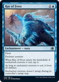 Ray of Frost, Adventures in the Forgotten Realms