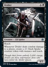 Drider, Adventures in the Forgotten Realms