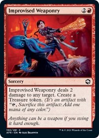 Improvised Weaponry, Adventures in the Forgotten Realms