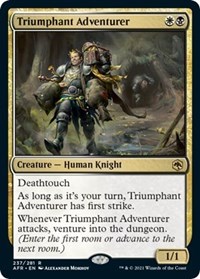 Triumphant Adventurer, Adventures in the Forgotten Realms