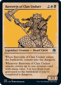 Barrowin of Clan Undurr (Showcase), Adventures in the Forgotten Realms