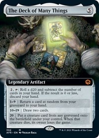 The Deck of Many Things (Extended Art), Adventures in the Forgotten Realms