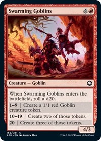 Swarming Goblins, Adventures in the Forgotten Realms