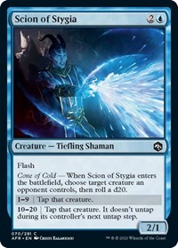 Scion of Stygia, Adventures in the Forgotten Realms