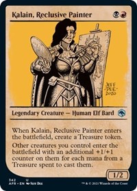 Kalain, Reclusive Painter (Showcase), Adventures in the Forgotten Realms