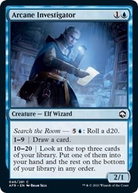 Arcane Investigator, Adventures in the Forgotten Realms