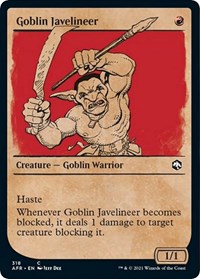 Goblin Javelineer (Showcase), Adventures in the Forgotten Realms
