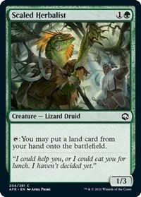 Scaled Herbalist, Adventures in the Forgotten Realms