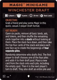 Magic Minigame: Winchester Draft, Strixhaven: School of Mages