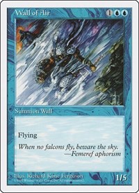 Wall of Air, Fifth Edition