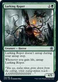 Lurking Roper, Adventures in the Forgotten Realms