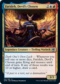 Farideh, Devil's Chosen, Adventures in the Forgotten Realms