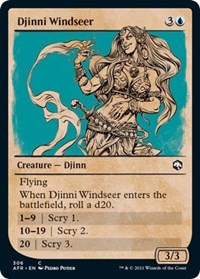 Djinni Windseer (Showcase), Adventures in the Forgotten Realms
