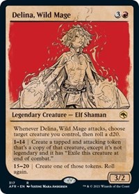 Delina, Wild Mage (Showcase), Adventures in the Forgotten Realms