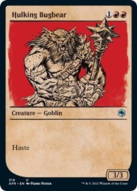 Hulking Bugbear (Showcase), Adventures in the Forgotten Realms