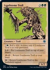 Loathsome Troll (Showcase), Adventures in the Forgotten Realms