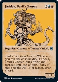 Farideh, Devil's Chosen (Showcase), Adventures in the Forgotten Realms