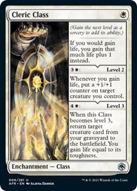 Cleric Class, Adventures in the Forgotten Realms