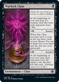 Warlock Class, Adventures in the Forgotten Realms