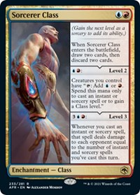 Sorcerer Class, Adventures in the Forgotten Realms