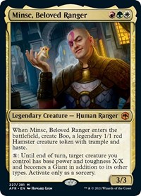 Minsc, Beloved Ranger, Adventures in the Forgotten Realms