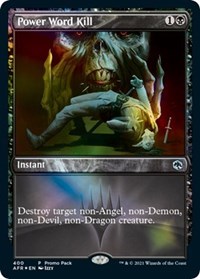 Power Word Kill, Promo Pack: Adventures in the Forgotten Realms