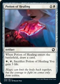 Potion of Healing, Adventures in the Forgotten Realms