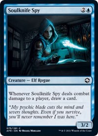Soulknife Spy, Adventures in the Forgotten Realms