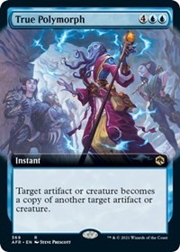 True Polymorph (Extended Art), Adventures in the Forgotten Realms