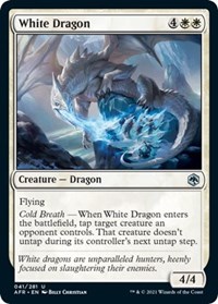 White Dragon, Adventures in the Forgotten Realms