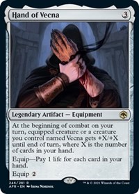 Hand of Vecna, Adventures in the Forgotten Realms